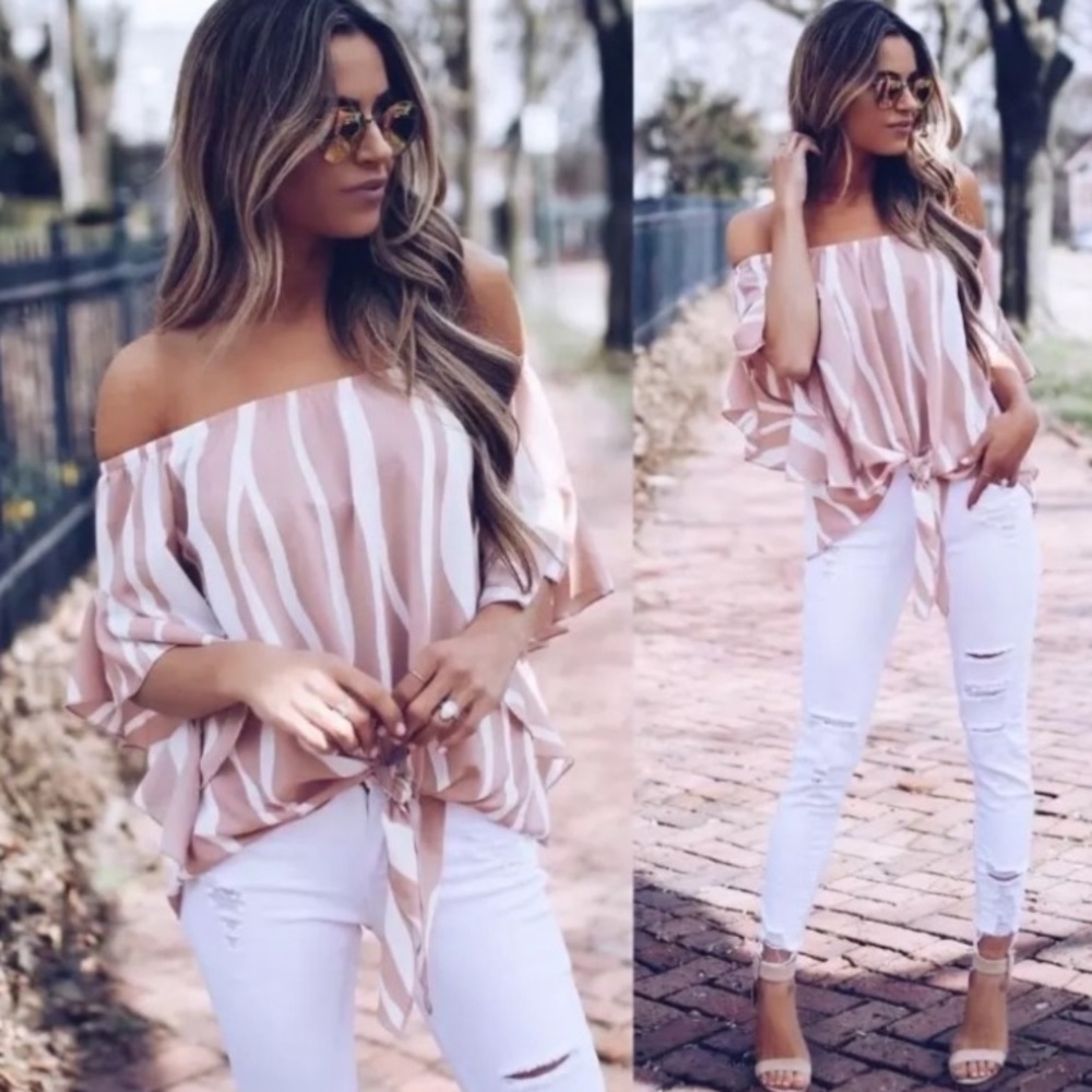 SAWYER Stripes Top🌸🌸😊todays deal - Picture 1 of 2